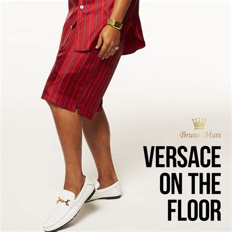 bruno mars red versace shirt|bruno Versace on the floor.